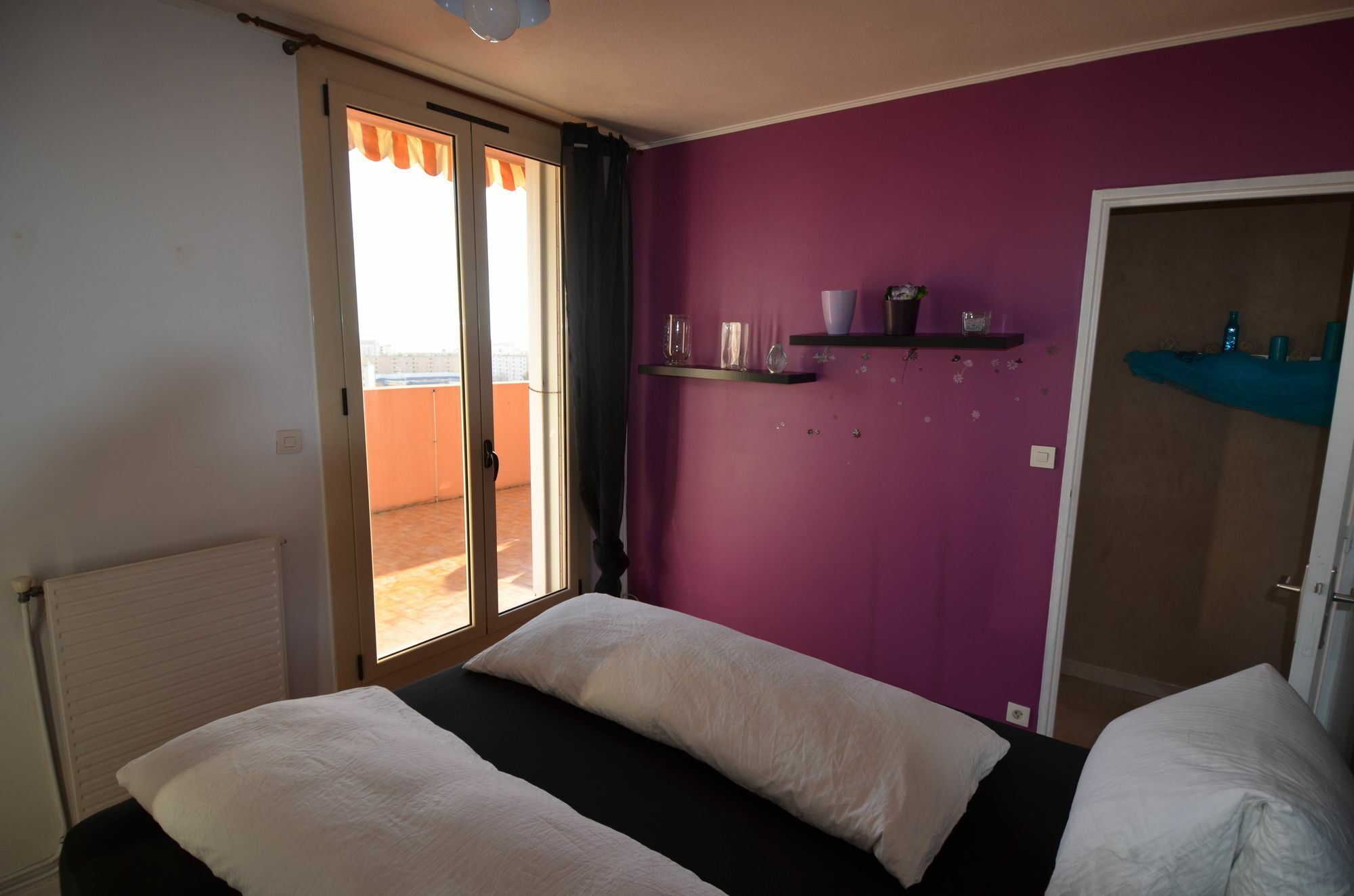 Appartement Rooftop 8 Personnes Grande Terrasse Avec Parking Quartier Aeroport Nice Exterior photo