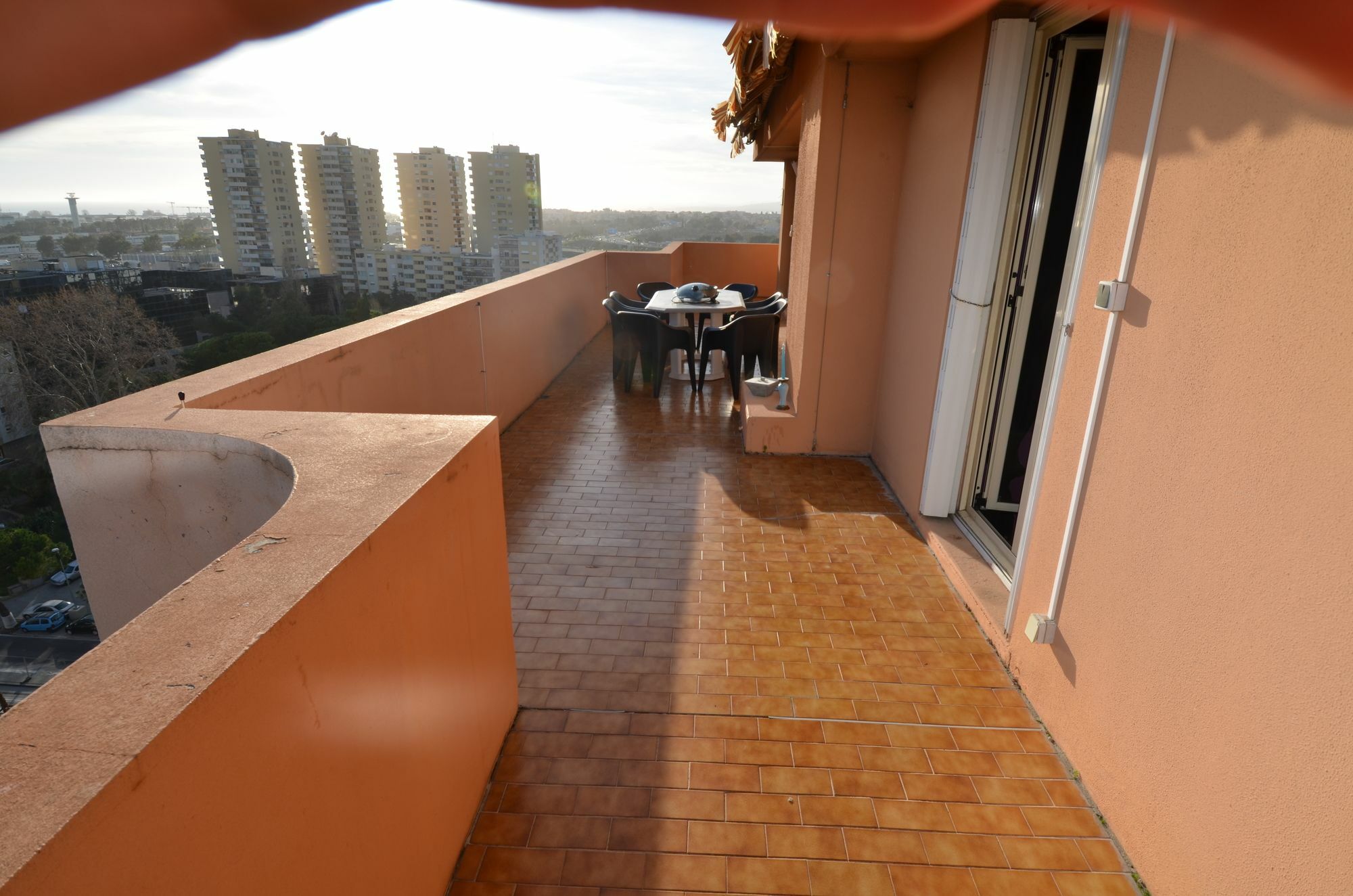 Appartement Rooftop 8 Personnes Grande Terrasse Avec Parking Quartier Aeroport Nice Exterior photo